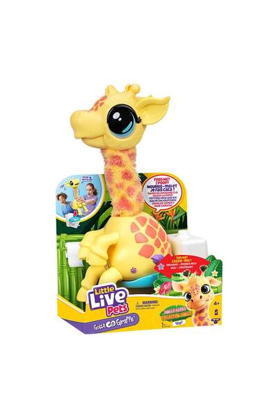 LITTLE LIVE PETS Sesli ve İnteraktif Gotta Go Zürafa Oyun Seti L0200000