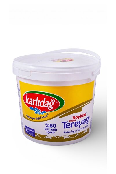DUMAN GURME KARLIDAĞ TEREYAĞI KÖYLÜM TUZLU 9 KG