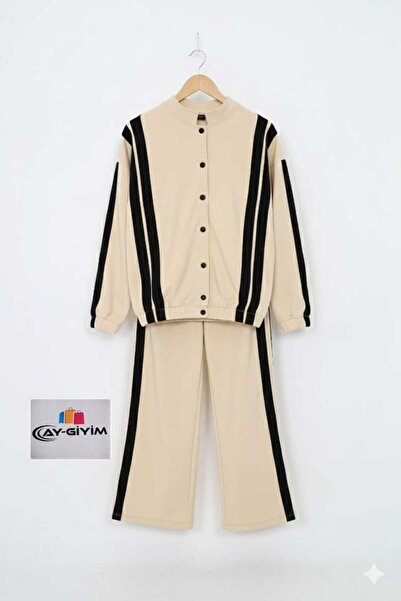 AY GİYİM Young Girl Children's Sports Suit