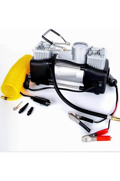 FEND Portable Double Cylinder Air Compressor, 628 4x4 Double Cylinder Tyre In...