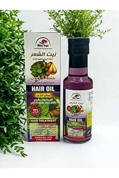 Ala Tar علاج طبيعي للشعر بالزيوت، مزيج من 9 زيوت لنمو الشعر، 130 مل