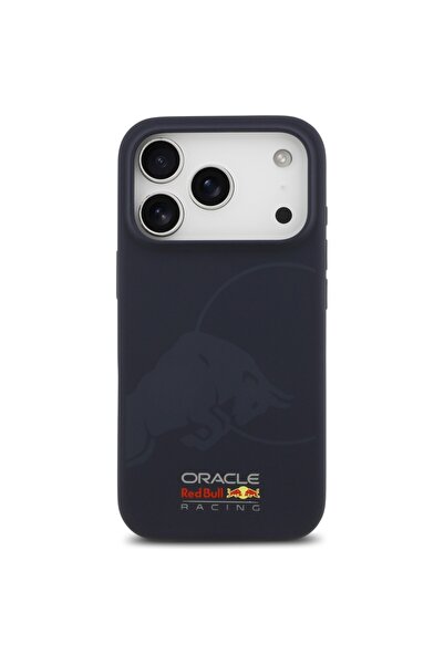 Red Bull iPhone 17 Pro Silicone Case, MagSafe, Navy
