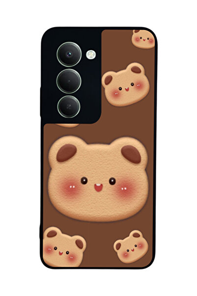 Aksel Kılıf متوافق مع هاتف Xiaomi Redmi 15 5G مطبوع، أسود غير لامع، سيليكون ن...