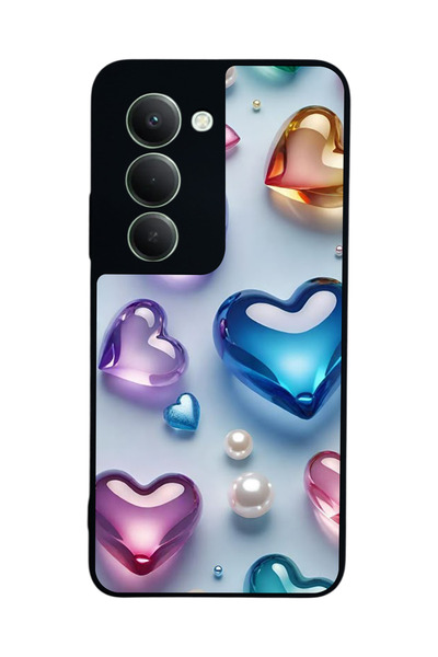 Aksel Kılıf متوافق مع هاتف Xiaomi Redmi 15 5G مطبوع، أسود غير لامع، سيليكون ن...