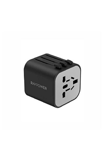 RavPower Travel Plug - Multi-Port 1840W - Black