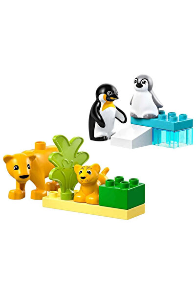 OSENSE Town Wild Animal Families: Penguins and Lions 10442