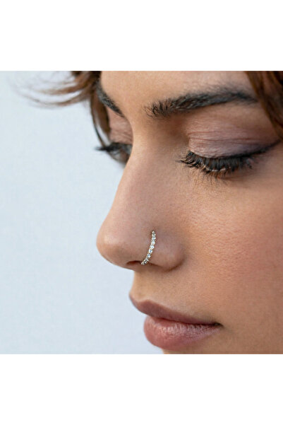 Heppii Kalp Model Taşlı 925 Ayar Gümüş Hızma Kalp Taşlıi Hızma