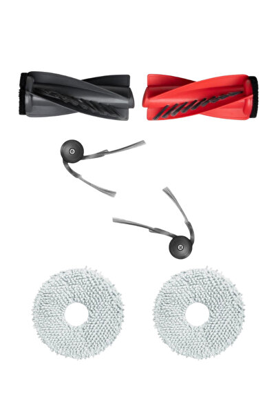 ROPALDE Roborock Qrevo Curvx Robot Vacuum Cleaner Compatible Main Brush, Side...