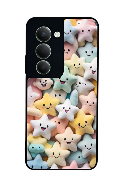 Aksel Kılıf Xiaomi Redmi 15 5g Compatible Printed , Matte Black, Soft Silicon...