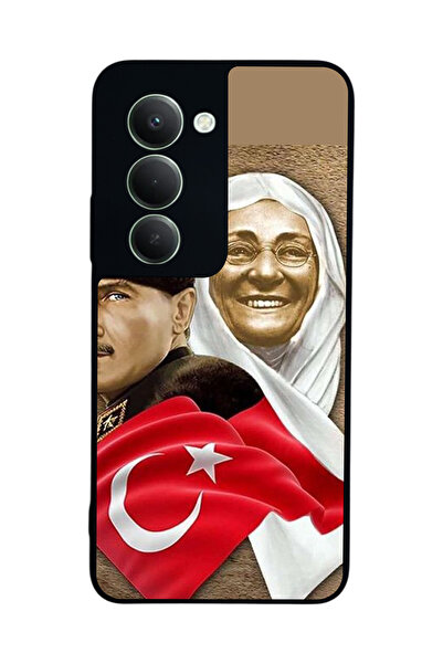 Aksel Kılıf Xiaomi Redmi 15 5g Compatible Printed , Matte Black, Soft Silicon...