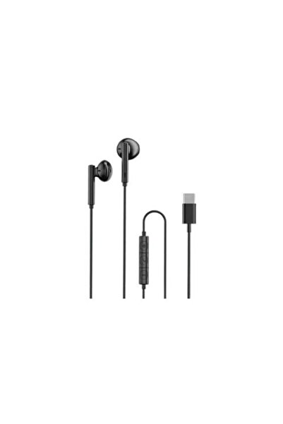RavPower - Wired Earphones with Type-C Connector - Black