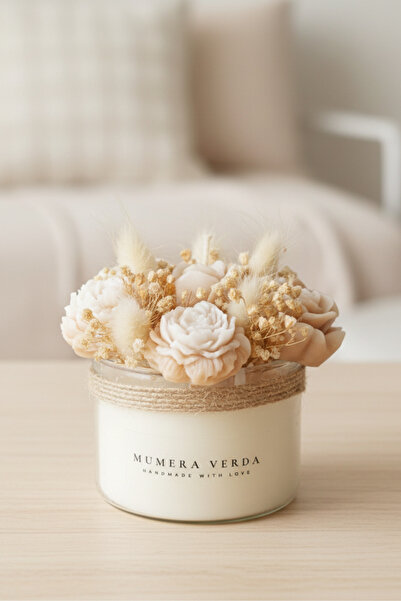 Mumera Çiçek Bahçesi Dekoratif Mum