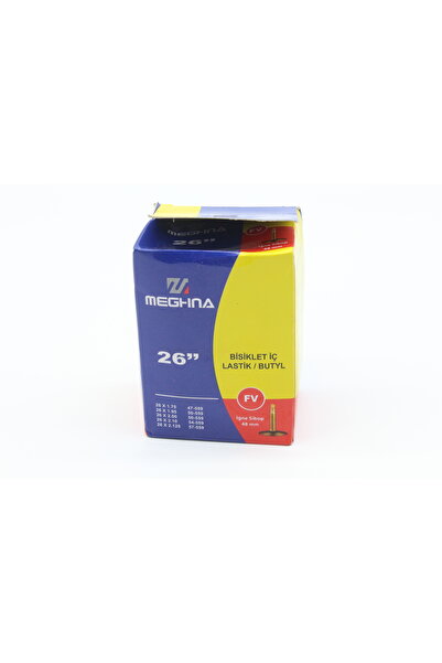 meghna 26x1.75-2.125 FV48mm İnce Sibop Bisiklet İç Lastik