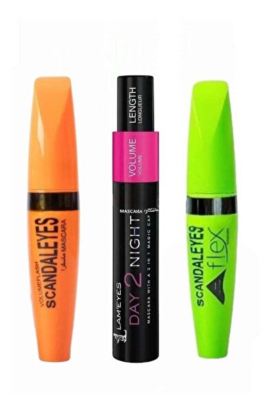 drob_beauty Mascara 3 Pieces Lengthening and Thickening Black Color