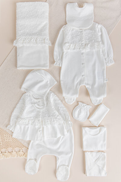 Babymod Laced 100% Hospital Release Newborn Set