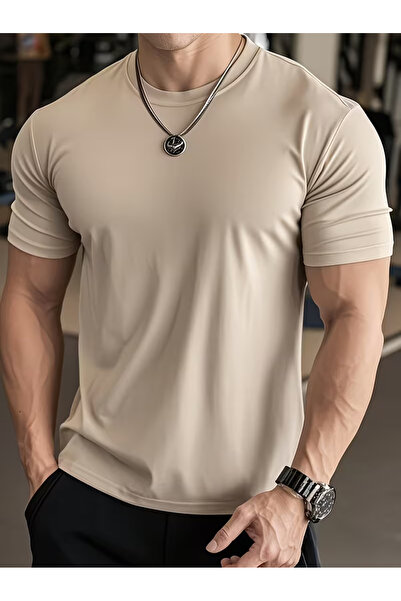 l'eivor Unprinted Plain 100% Cotton Men's T-Shirt