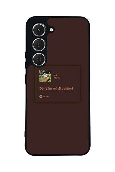 TECNO Spark 40 Pro Uyumlu Sarki Sozleri Tasarımlı Glossy Premium Kılıf