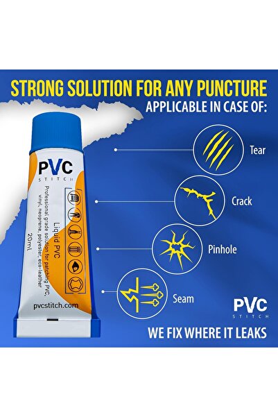 Generic طقم إصلاح شفاف من أكوا برو من بي في سي ستيتش