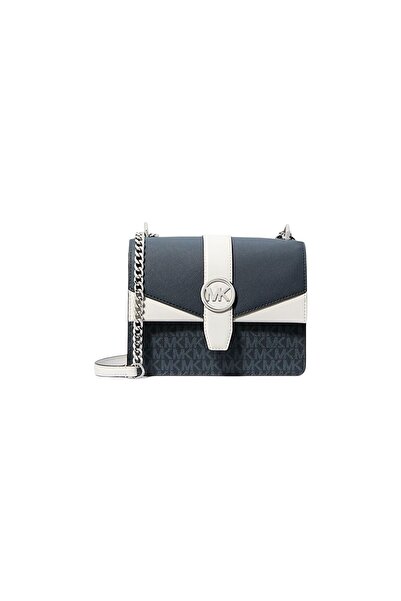 Michael Kors VOYAGER Crossbody Bag Blue 21 x 15 x 8 cm