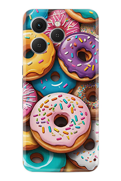 TECNO Spark 40 (Km5n) Kılıf Boutique Baskılı Resimli Donut Pcode -031