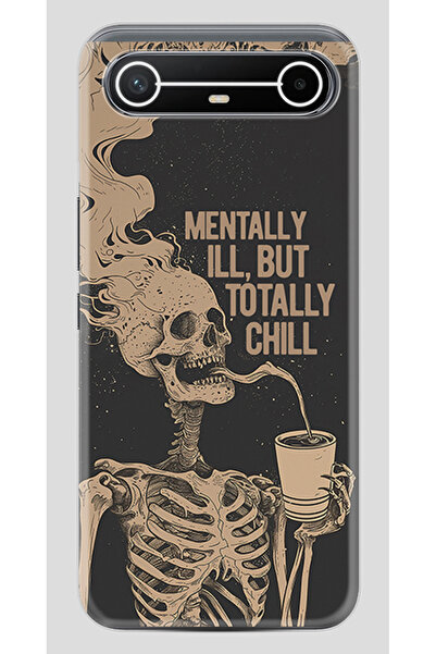 TECNO Spark Slim (KM9) Kılıf Boutique Baskılı Resimli İkili Ağaç Pcode -036