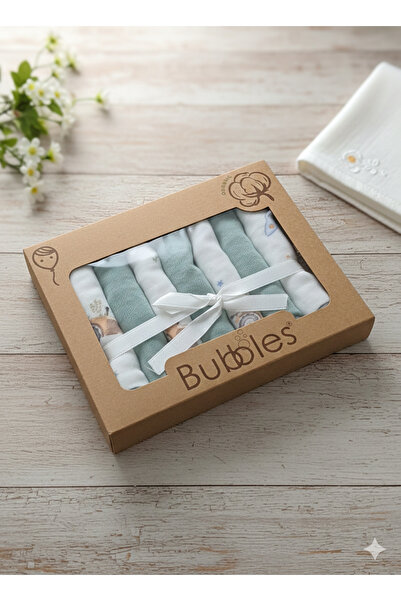 BİRİCİK COLLECTİON 7 li %100 bebek ağız silme mendili