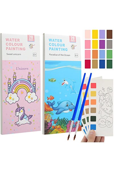Generic Watercolor Coloring Book