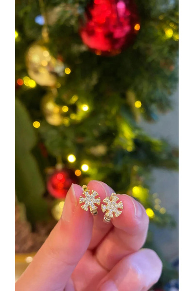 Sevil Gümüş Kartanesi Gümüş Çocuk Küpe