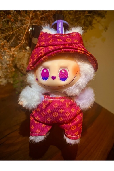 labubu sepeti Mor Labubu ( marka kıyafetli ) ithal new seri