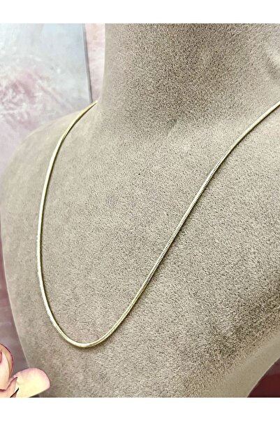 XUPING JEWELRY Trend Minimal Yılan Zincir Gold Kadın Kolye (Kolye Uçuna Uygun...
