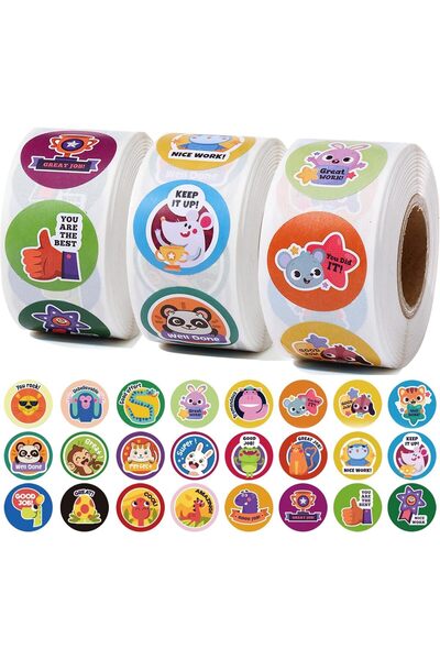Generic Motivational Stickers for Kids