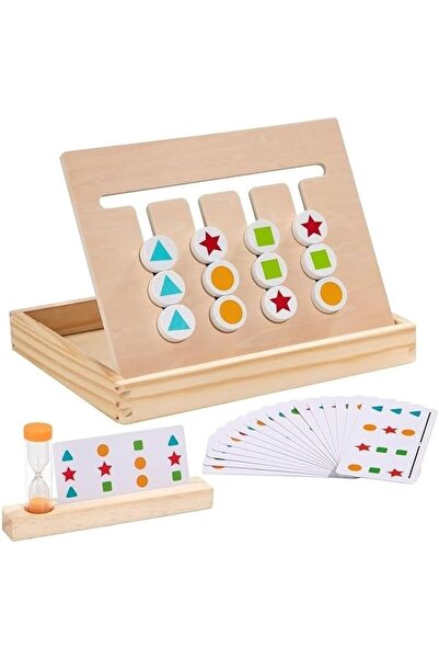 Generic لعبة تعليمية خشبية للأعمار من 3 سنوات فما فوق