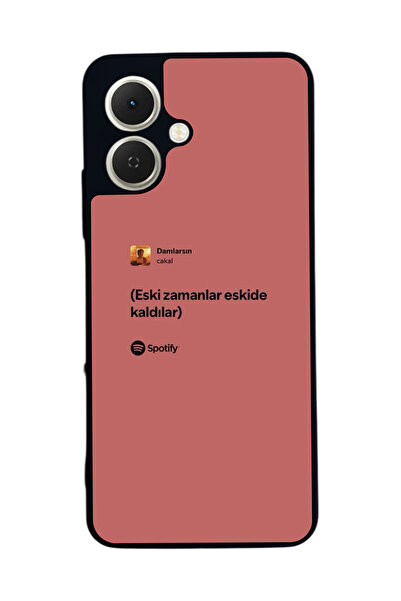 TECNO Spark GO2 Uyumlu Sarki Sozleri Tasarımlı Glossy Premium Kılıf