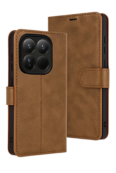 NewFace Sptrns Xiaomi Mi 15t Trend S Plus Flip Case (04255) - Tan