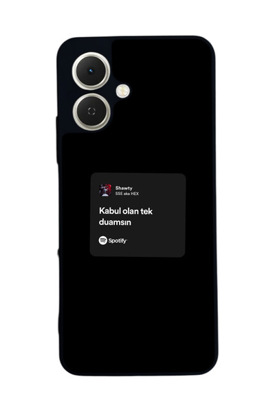 TECNO Spark GO2 Uyumlu Sarki Sozleri Tasarımlı Glossy Premium Kılıf