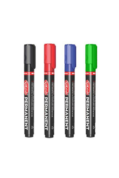 eher Eher Permanent Marker, 1-2.5 mm, 8 pcs./set