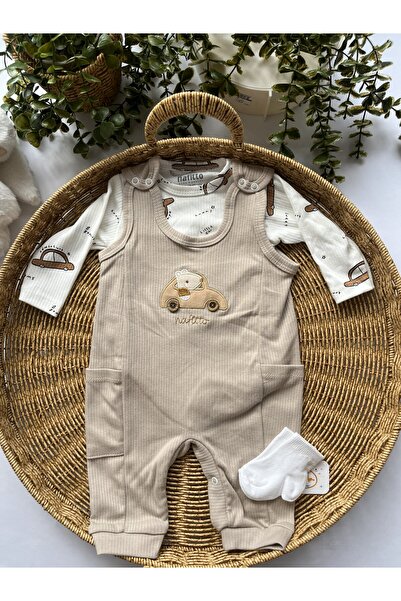 NAFİTTO Lovmi Baby ARABA DESENLI TULUM