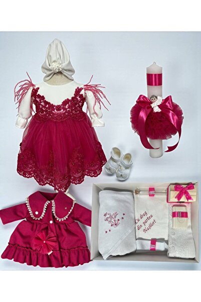 Botez cu Alina Set complet botez fetita Alina – siclam cu palton si tematica ...