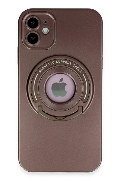 NewFace غطاء حماية مغناطيسي لآيفون 12 من إس بي تي آر إن إس (235519) - بني