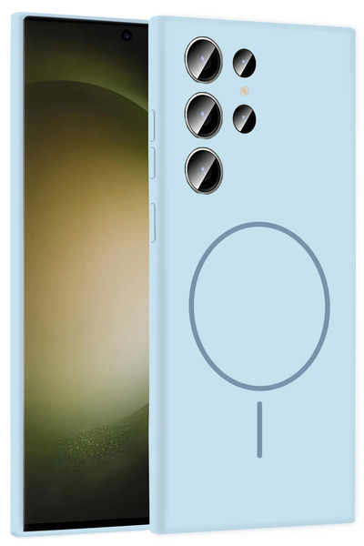 Joko غطاء حماية سامسونج جالاكسي S23 الترا من سبترنس، غطاء ماج سيف (05646) - أزرق