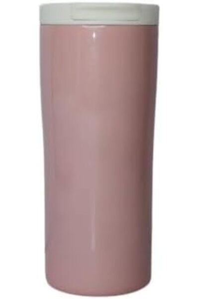 Generic FunHome Portable Coffee Cup 480ml - Pink, Insulated Travel Mug
