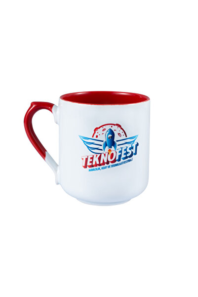 TEKNOFEST KIRMIZI BEYAZ KUPA