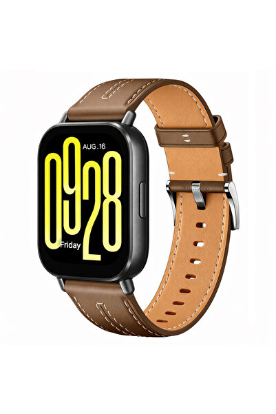 Xiaomi Redmi Watch 5 Active / Watch 5 Lite Compatible High Quality Stitching Detailed Buckled Pu Leather Strap