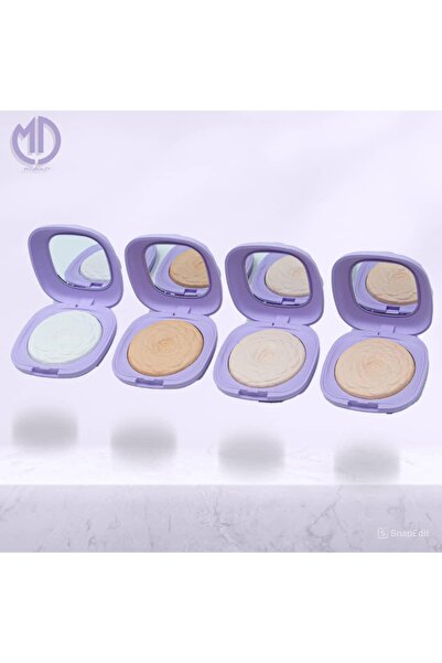 ModaBeti بودرة مضغوطة MD HOONBEAUTY هي منتج تجميلي للوجه مصمم لتوحيد لون البش...