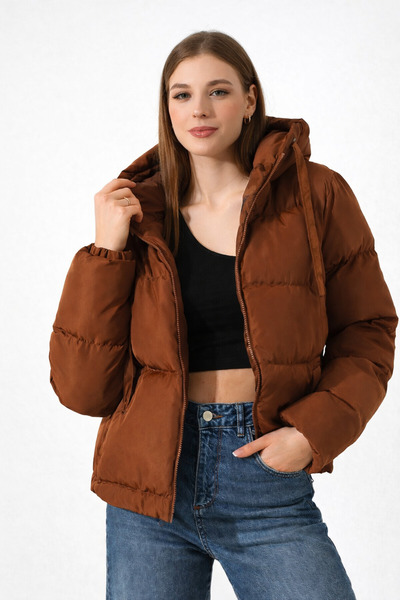 Modanew سترة منتفخة بغطاء للرأس Ac-y50230lnw