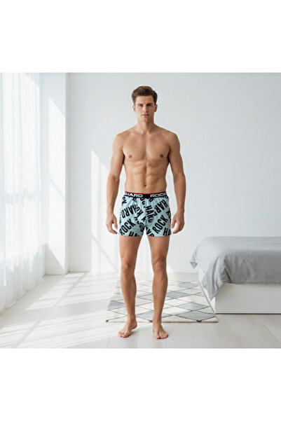 Rock Patterned Men's Boxers