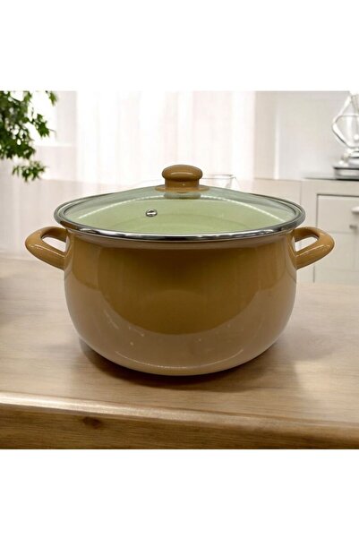 ALEV EMAYE 24 cm Emaye Yoğurt Mayalama Tenceresi – 5 Litre | 4 Renk Seçeneği