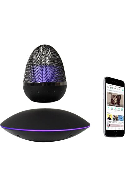 Generic Magnetic Suspension Light Bulb with UFO Base, Levitating Wireless Spe...