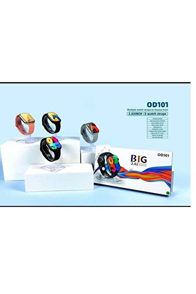 Generic Large Smart Watch OD101 with Two Straps