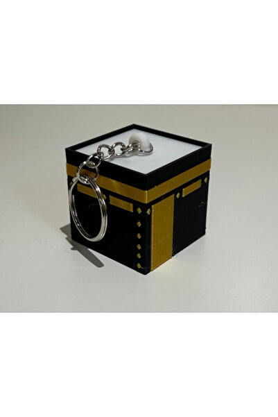 lysiaaccessory Keychain with Kaaba Figure |   Spiritual Precious Islamic Keyc...